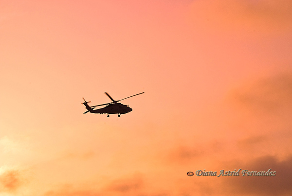 Helicopter-silhouette